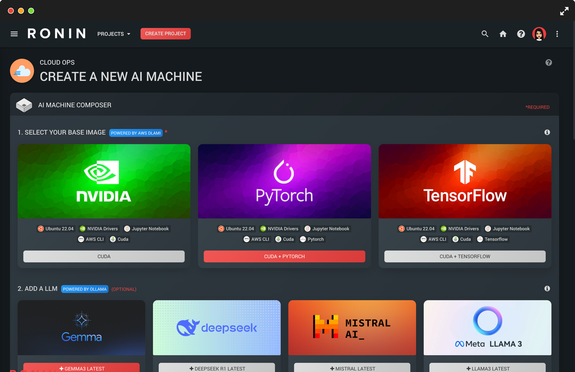 LAUNCH PRECONFIGURED AI ENVIRONMENTS