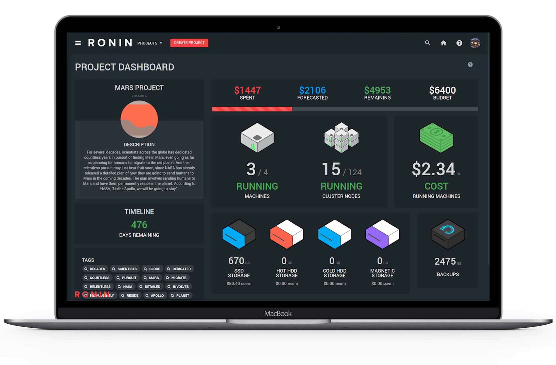 RONIN - Cloud, Simplified.